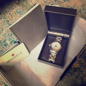Stainless Steel Michele Watch